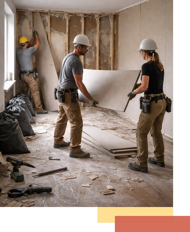 Демонтаж стеновых панелей в Егорьевске быстро и аккуратно