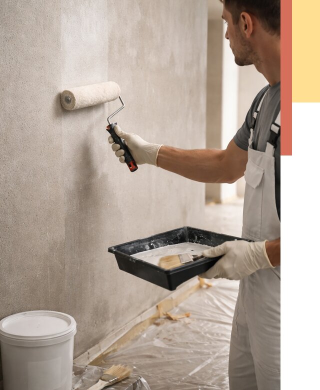 Грунтовка стен в Егорьевске от 2228 руб. м2 — быстро, недорого, с материалом | ОТДЕЛОЧНИК-Грь