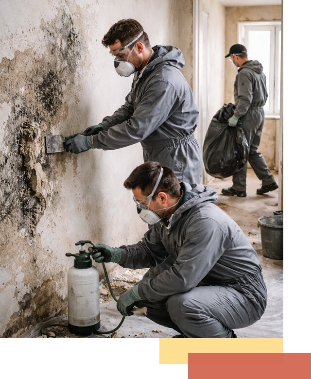 Удаление плесени со стен профессионально в Егорьевске