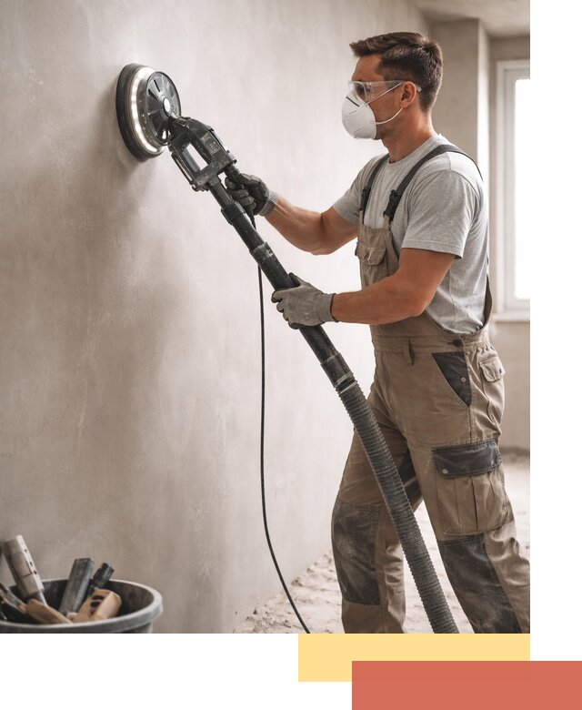 Профессиональная шлифовка стен в Егорьевске быстро и качественно