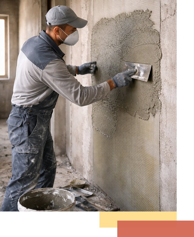 Штукатурка стен по сетке в Егорьевске под ключ качественно и быстро