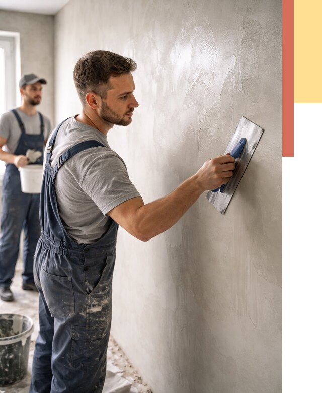 Глянцевание штукатурки стен в Егорьевске от 7595 руб. — услуги и затирка | ОТДЕЛОЧНИК-Грь