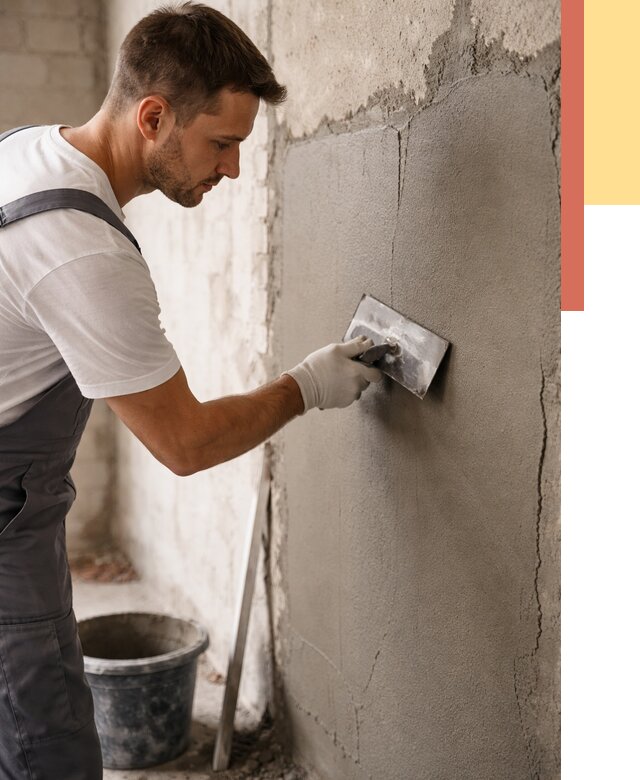 Штукатурка стен под плитку в Егорьевске от 4253 руб./м2 — выравнивание под плитку | ОТДЕЛОЧНИК-Грь