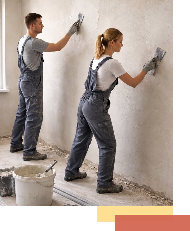 Штукатурка стен под обои в Егорьевске профессионально и быстро