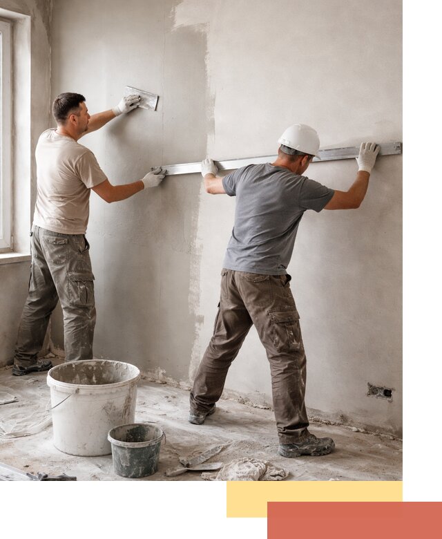 Штукатурка стен под покраску в Егорьевске качественно и быстро