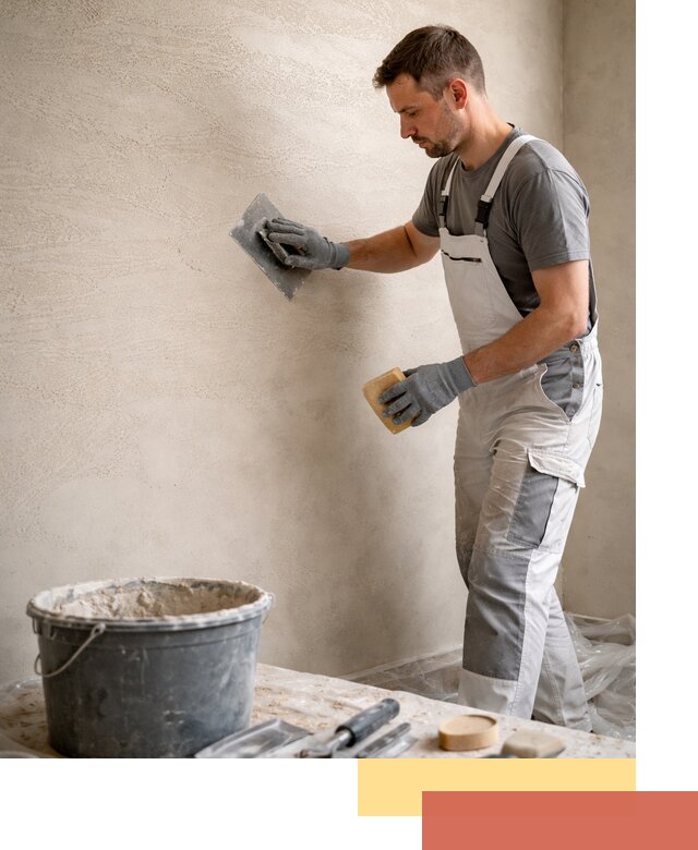 Декоративная штукатурка травертин в Егорьевске для стен и потолков