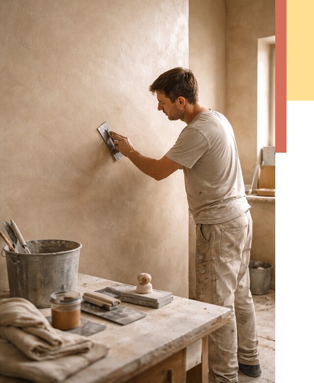Марокканская штукатурка таделакт в Егорьевске под ключ от 4253 руб. | ОТДЕЛОЧНИК-Грь