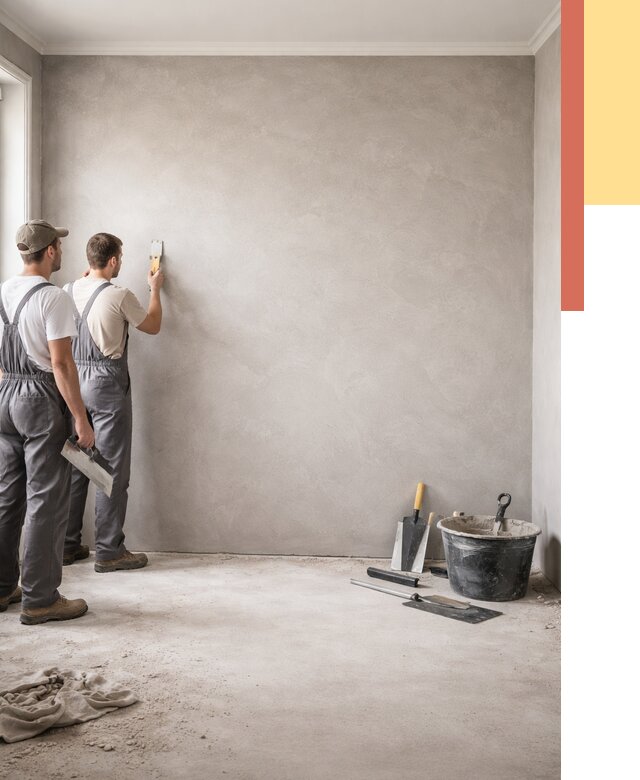 Микробетон на стены в Егорьевске от 1266 руб. — нанесение и отделка | ОТДЕЛОЧНИК-Грь