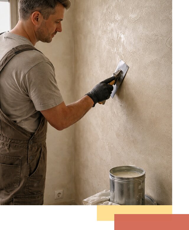 Нанесение воска на штукатурку в Егорьевске для защиты и блеска