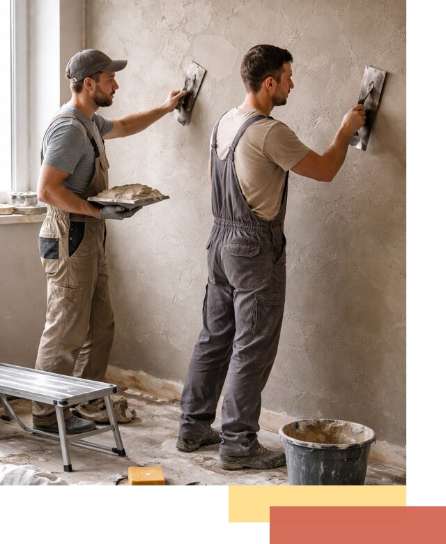 Ремонт декоративной штукатурки и восстановление фактуры в Егорьевске