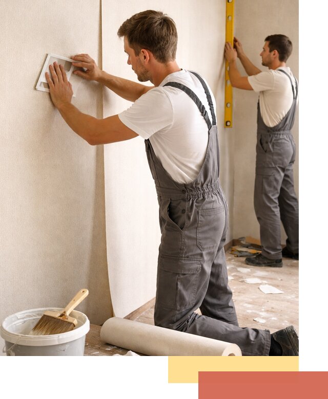 Поклейка бумажных обоев в Егорьевске качественно и недорого