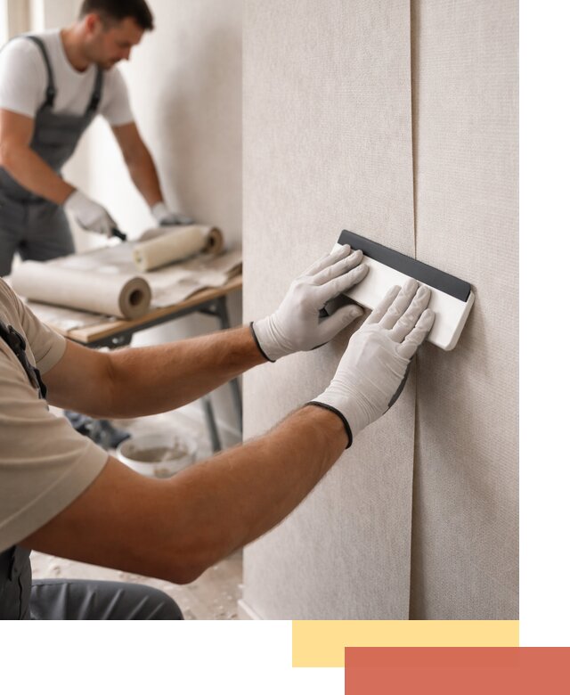 Поклейка обоев под покраску в Егорьевске профессионально и быстро