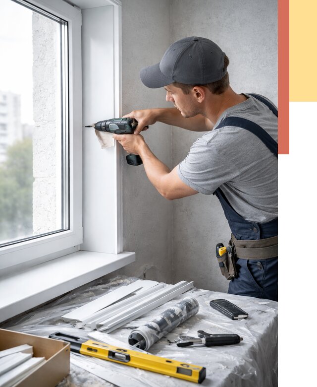 Установка пластиковых откосов в Егорьевске от 2278 руб. | ОТДЕЛОЧНИК-Грь монтаж, быстро и недорого