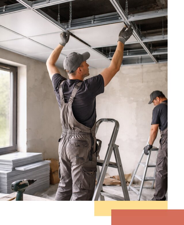 Монтаж кассетного потолка в Егорьевске качественно и быстро