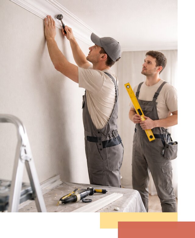Монтаж потолочного плинтуса в Егорьевске качественно и быстро