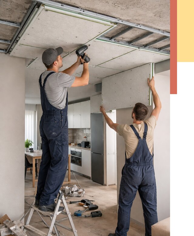 Шумоизоляция потолка панелями зипс в Егорьевске от 1873 руб. под ключ | ОТДЕЛОЧНИК-Грь